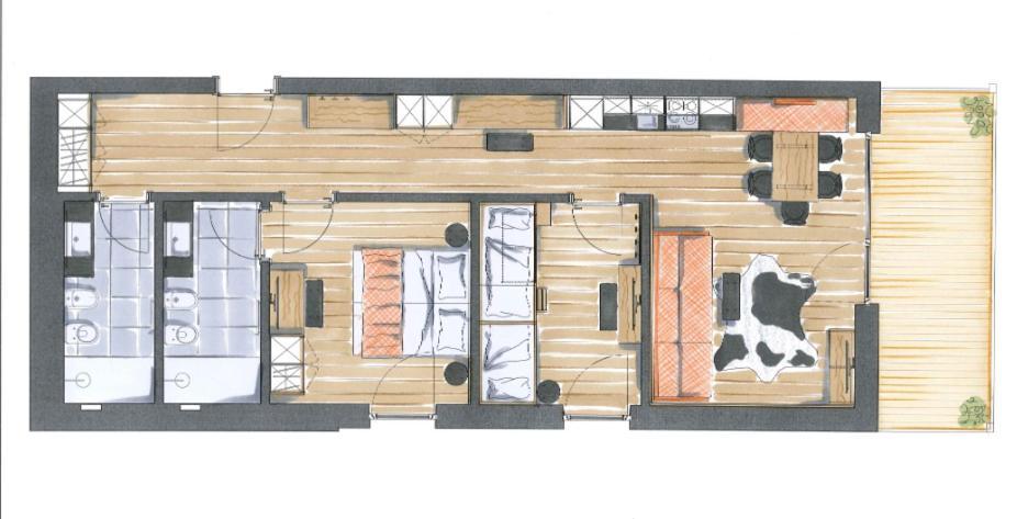 Chalet Nora Сан-Виджилио-ди-Мареббе Экстерьер фото